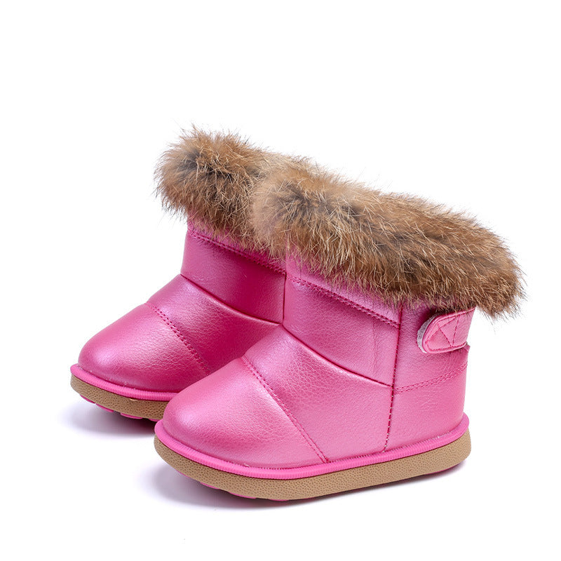Botas Infantis de Inverno com Conforto e Calor para as Pequenas - O Retalho