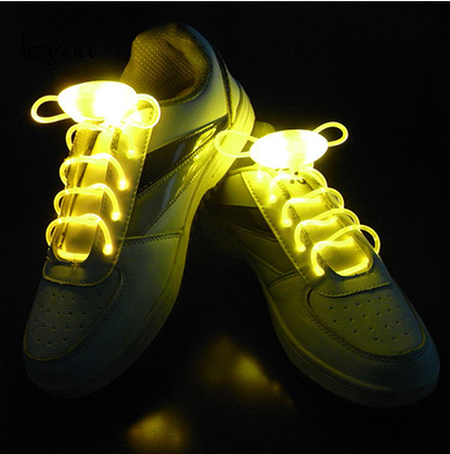 Led Sport Shoe Laces Glow Shoe Strings Round Flash Light Shoelaces - O Retalho