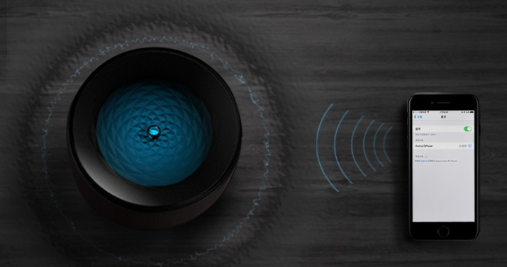 Lâmpada de aromaterapia de áudio Bluetooth - O Retalho