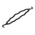 Hairstyle double hook hairpin Plastic Korean hair dryer Meatball head flower skull magic hair stick - O Retalho