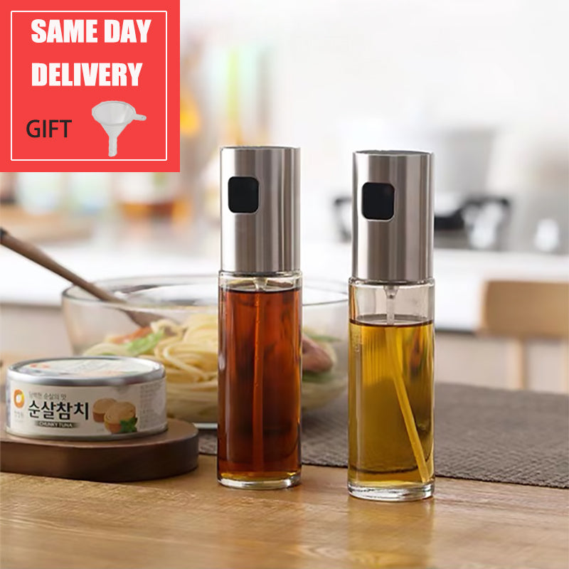 🌿✨ Transforme sua Cozinha com o Pulverizador de Óleo e Vinagre ✨🍶 - O Retalho