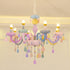 Luminárias de Quarto Macaron Crystal - O Retalho