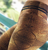 Leggings Casuais de Cintura Alta com Impressão Digital de Corda de Cânhamo para Mulheres - O Retalho