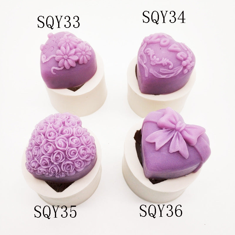 Forma de silicone para bolo de mousse de rosas - O Retalho