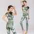 Conjunto de Roupas de Yoga Estampado - Estilo e Elegância para Seu Treino - O Retalho