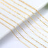 Colar Banhado A Ouro 18K Para Mulheres - O Retalho