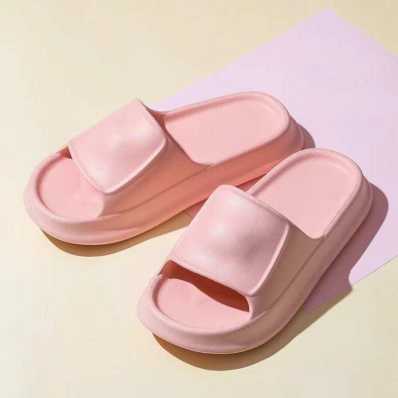 Chinelos macios EVA Home Shoes para mulheres e homens chinelos de banheiro antiderrapantes - O Retalho