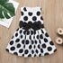 Vestidos para meninas com bolinhas e laço - O Retalho
