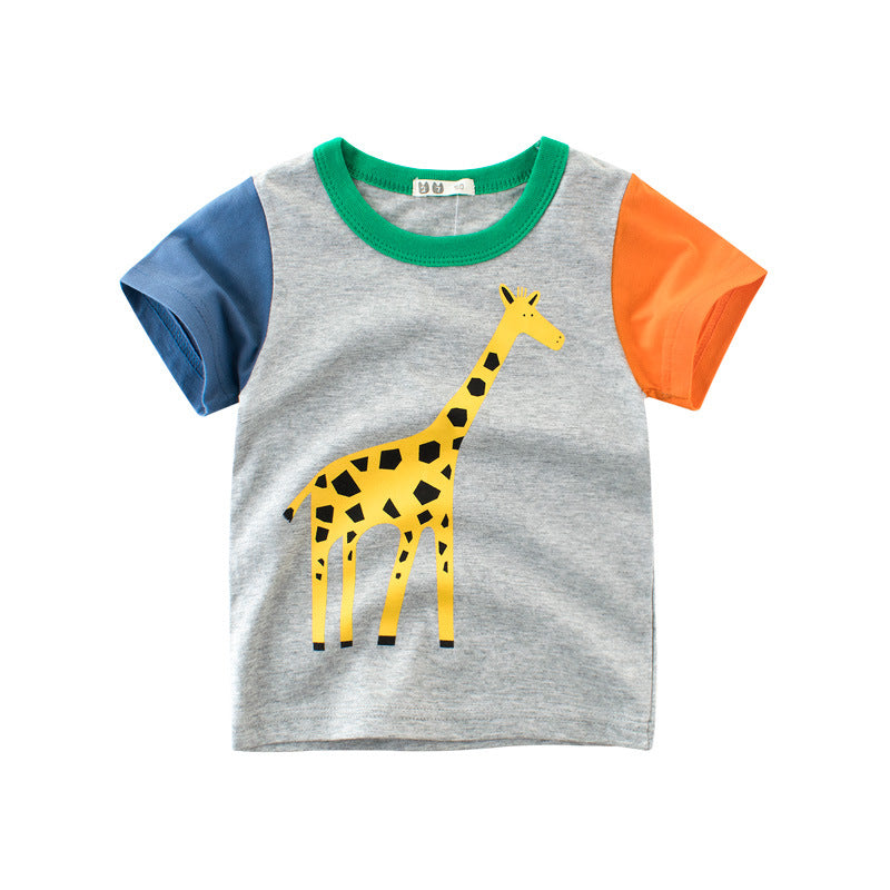 Camiseta infantil manga curta - O Retalho