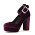 Simple sexy nightclub high heel single shoe suede - O Retalho