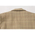 Blazer xadrez com detalhe de cinto - O Retalho