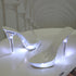 High Heel Luminous Fashionable Women Slippers - O Retalho