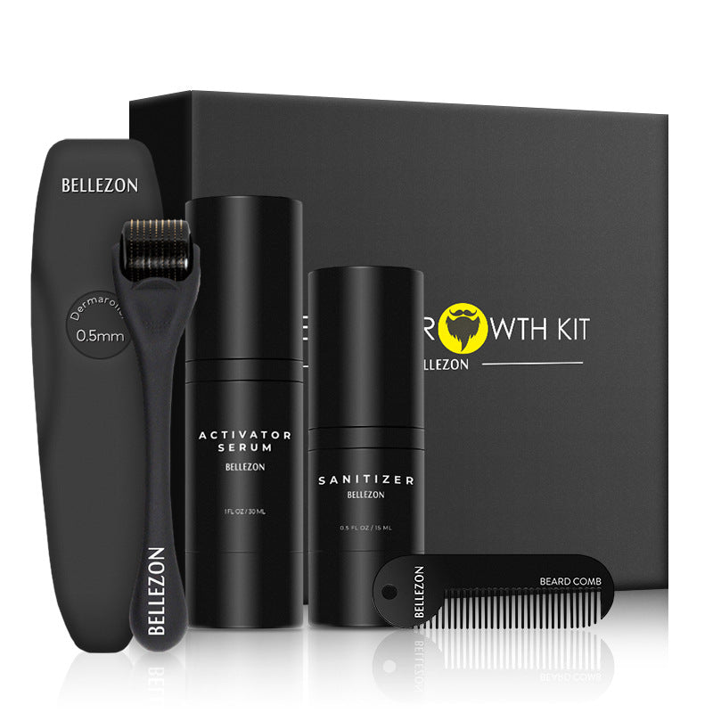 Kit de Cuidado para Barba e Crescimento - O Retalho