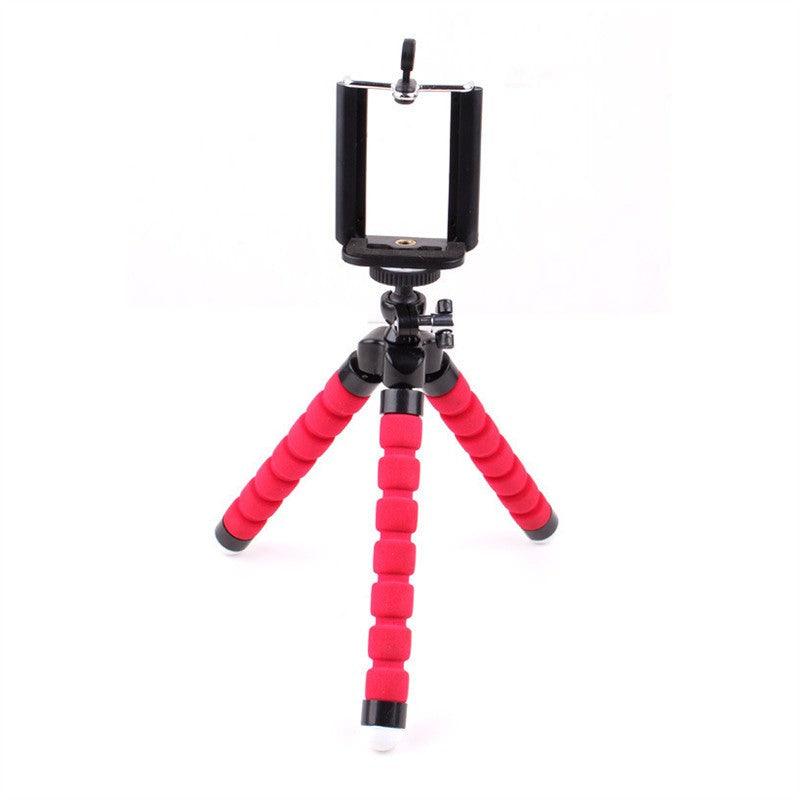 Mini Tripé Octopus Flexível para Smartphone e Câmera GoPro 10/9 - Acessório Versátil e Compacto - O Retalho