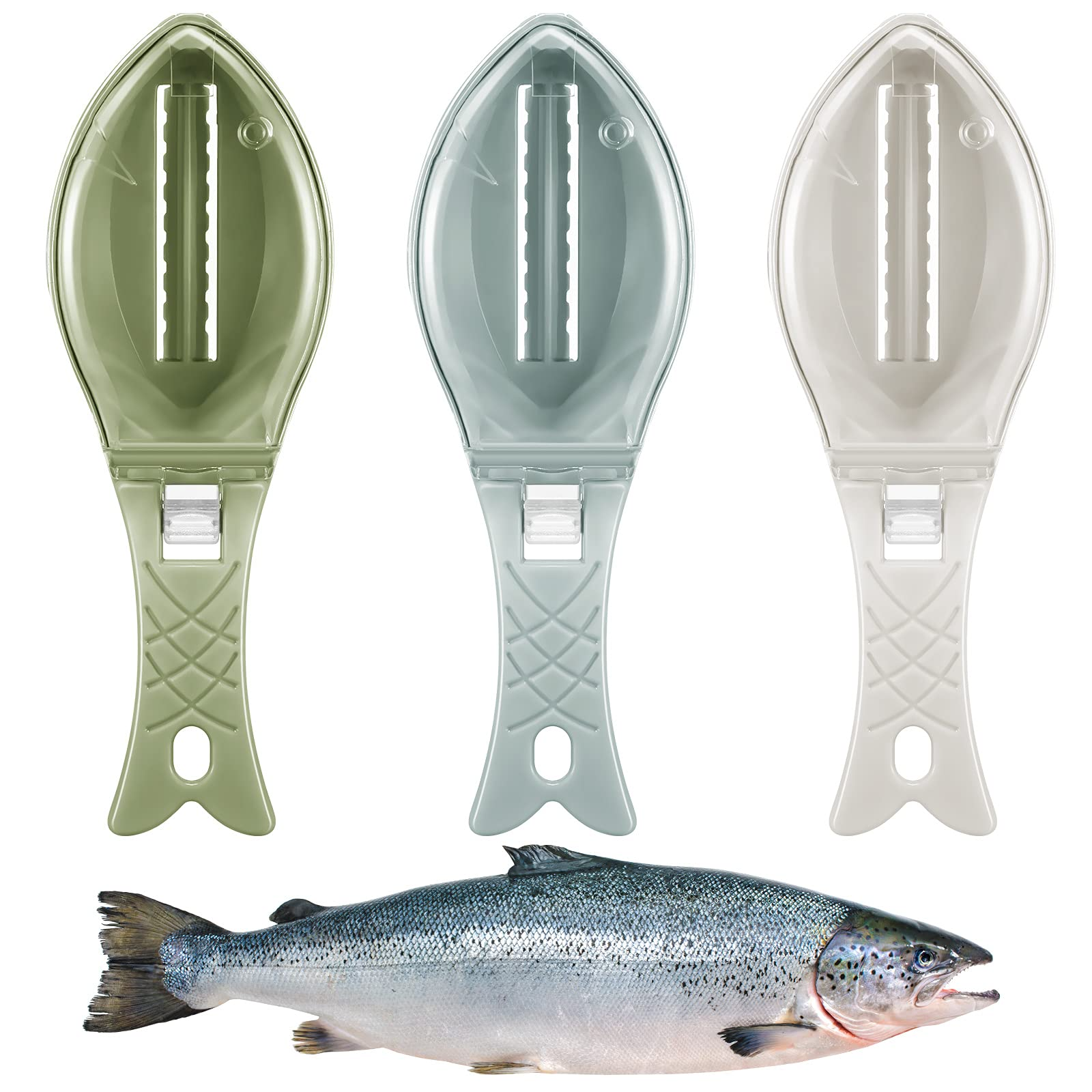 Removedor de Escamas em Formato de Peixe - O Retalho