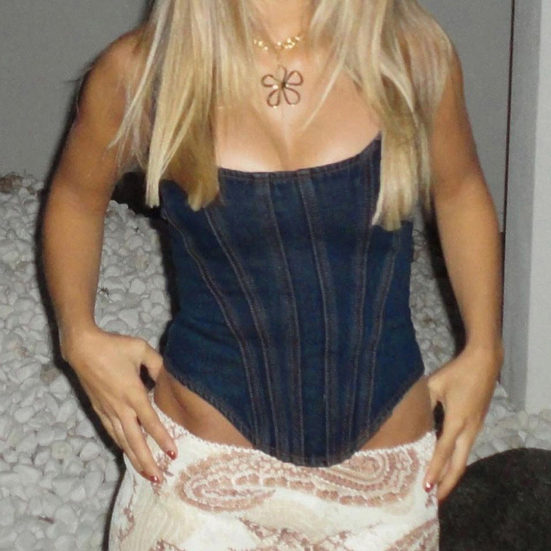 Regata jeans vintage - O Retalho