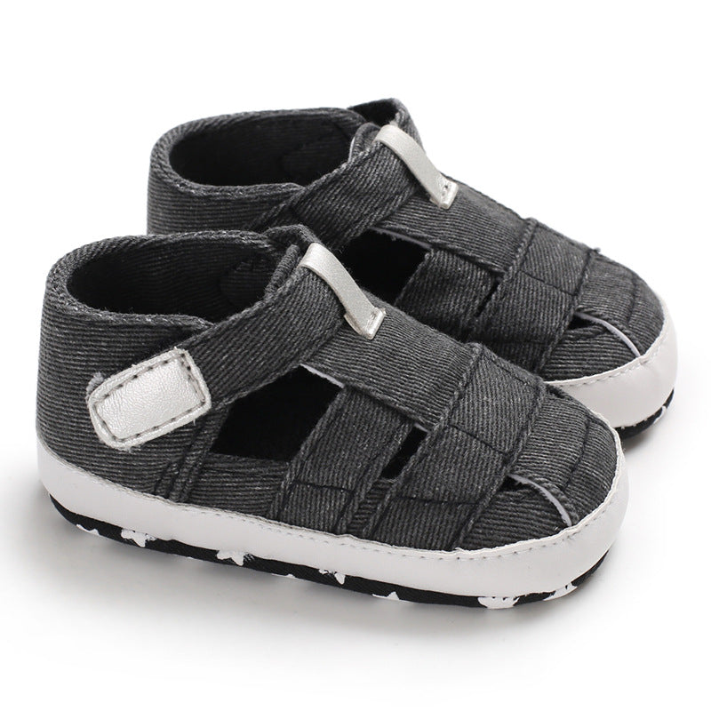 Soft bottom sandals baby shoes - O Retalho