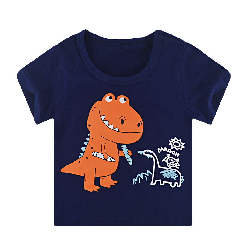 Camiseta de manga curta para menino - O Retalho