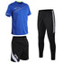 T-shirt Casual Meia Manga Roupa Desportiva, Três Peças - O Retalho