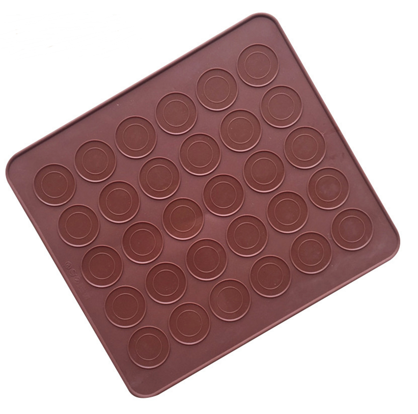Tapete para Macarons com 30 Cavidades - Crie Deliciosos Macarons Redondos - O Retalho