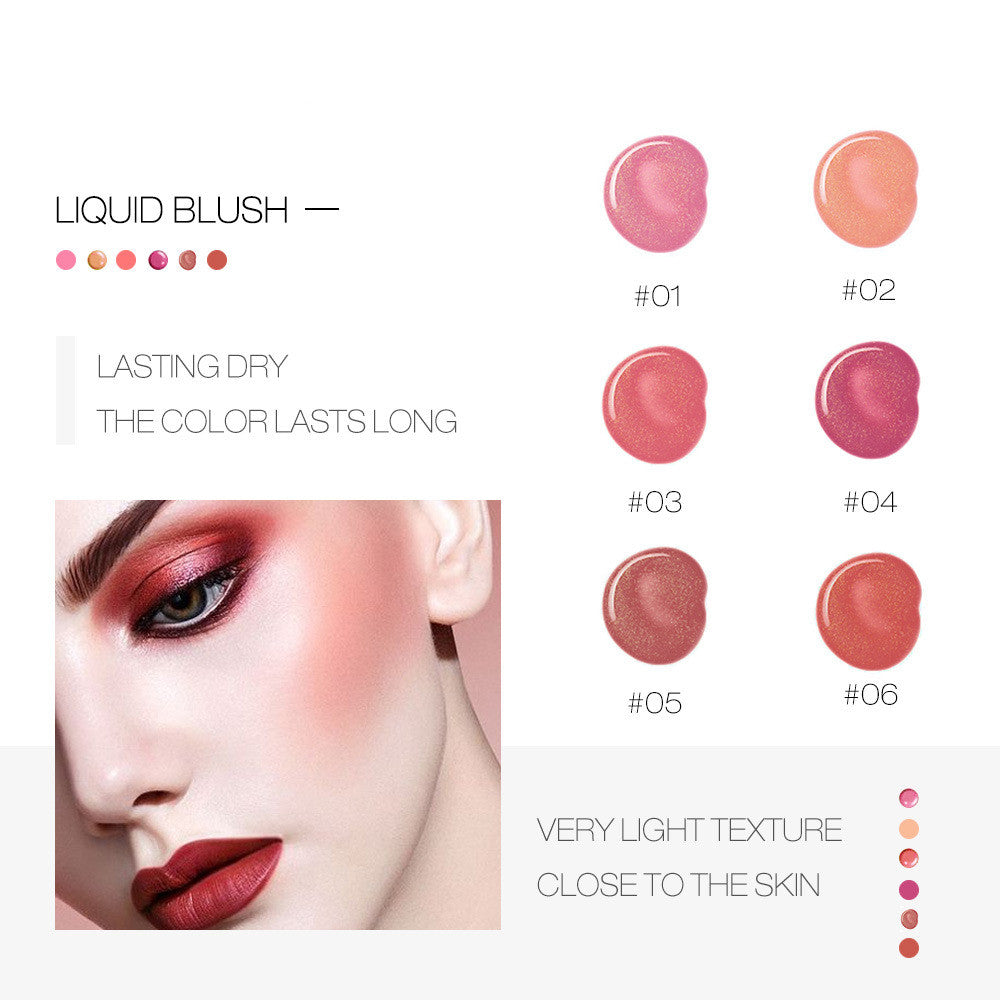 Blush líquido colorido - O Retalho