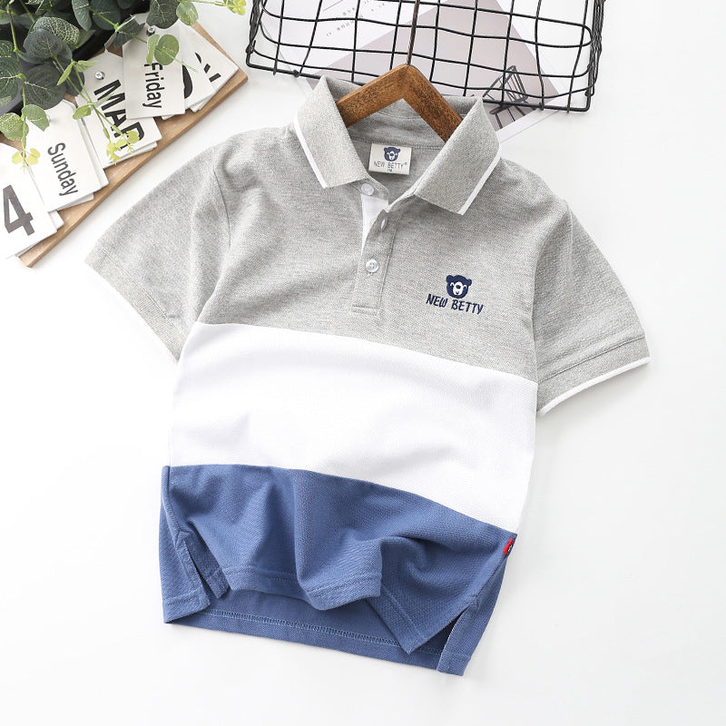 Camiseta Polo Casual para meninos - O Retalho