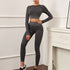 Fato de treinos femininos de inverno para academia e fitness - O Retalho