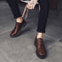 Sapatos pretos de couro para homem - O Retalho