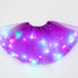 Magical & Luminous LED Princess Halloween Tutu Skirt Sequins Shiny Skirt - O Retalho