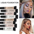 Liquid Foundation Shimmer Brightener Concealer Primer Base Contour Makeup Face Highlighter Cream - O Retalho