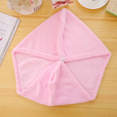 Capuz de Secagem em Coral Fleece - a versão coreana - O Retalho