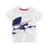 camiseta infantis de algodão e mangas curtas - O Retalho