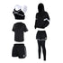 Conjunto de Roupas de Ginástica Solta - Estilo e Conforto para Suas Atividades Físicas Favoritas - O Retalho