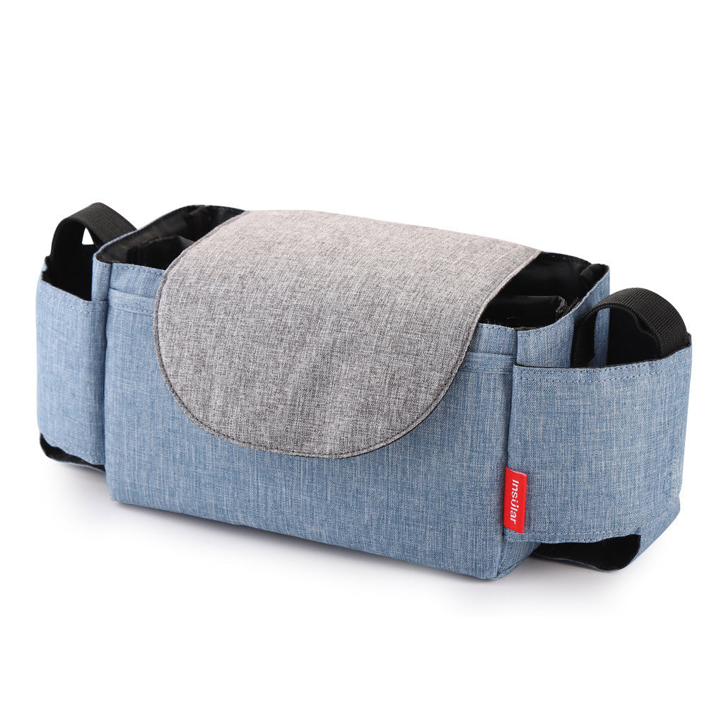 Bolsa organizadora multifuncional para carrinho de bebê - O Retalho