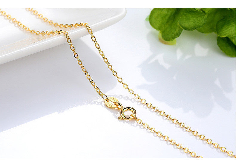 Colar Banhado A Ouro 18K Para Mulheres - O Retalho
