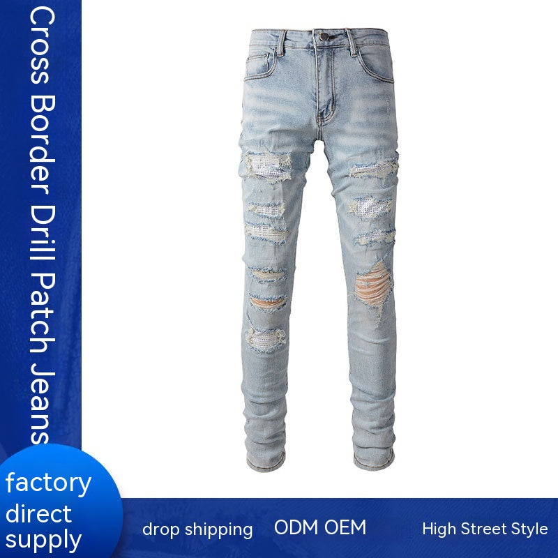 calças slim fit - O Retalho