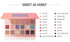 Paleta de Sombras Sweet as Honey - Honey - O Retalho