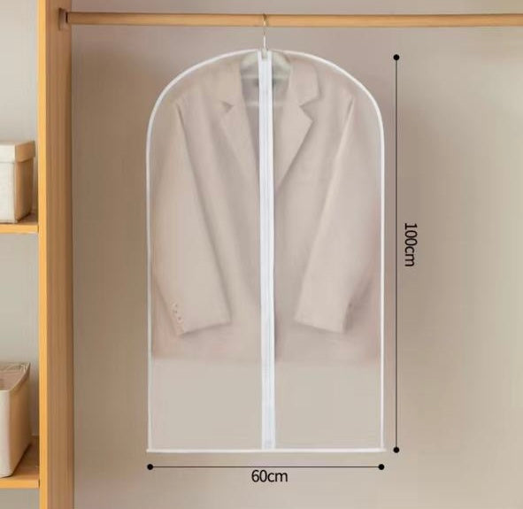 Bolsa Transparente Protetora à Prova d'Água e Poeira para Roupas