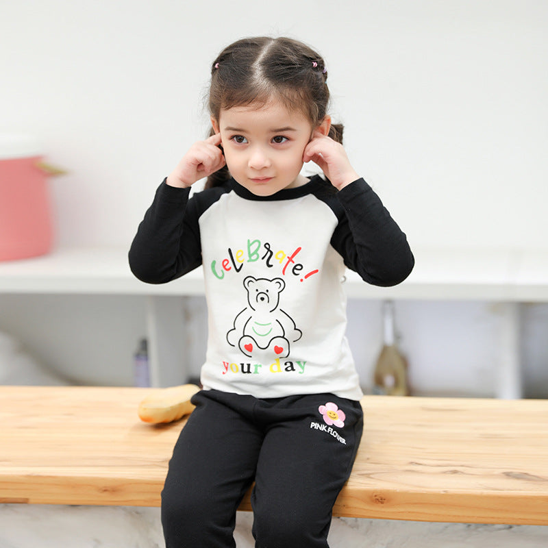 Spring Girls' T-Shirt Long Sleeve T-Shirt Baby Clothes - O Retalho