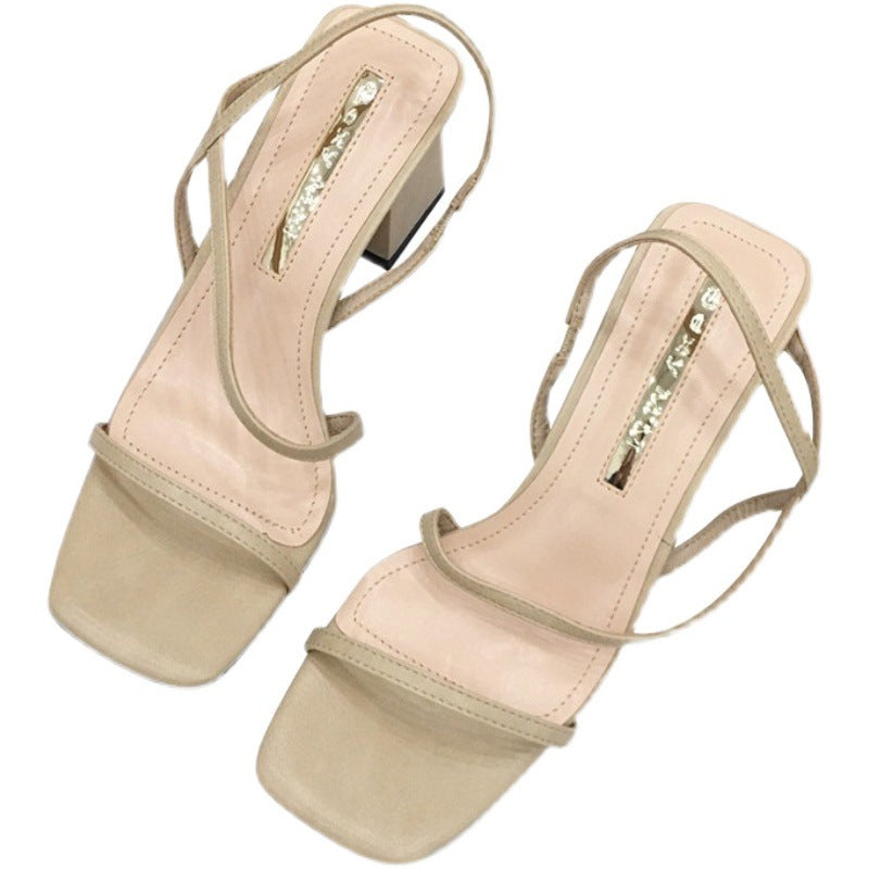 Fairy Style High Heel Roman Shoes Women - O Retalho