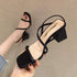 Fairy Style High Heel Roman Shoes Women - O Retalho