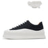 Thick Bottom Inside Increase Small White Shoe Female INS Tide - O Retalho