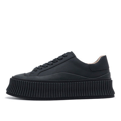 Thick Bottom Inside Increase Small White Shoe Female INS Tide - O Retalho