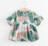 Vestido infantil de algodão com manga larga - O Retalho