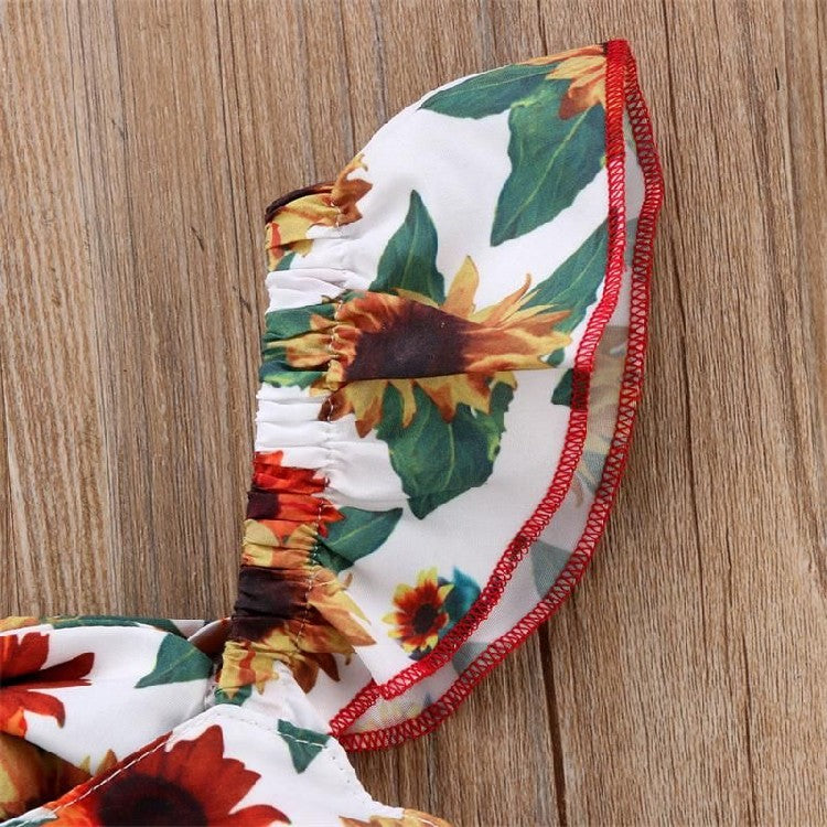 Conjunto top para meninas recém-nascidas - O Retalho