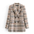 Blazer Casual com Textura Xadrez - O Retalho
