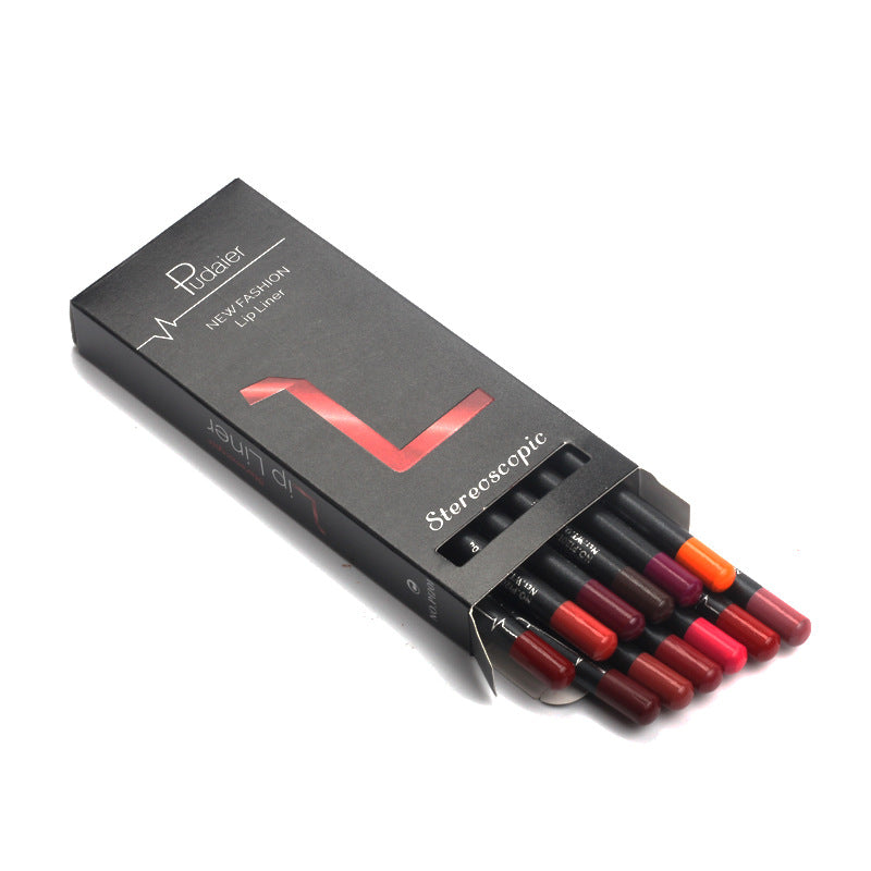 Waterproof Non-marking Matte Velvet Lipstick Pen - O Retalho