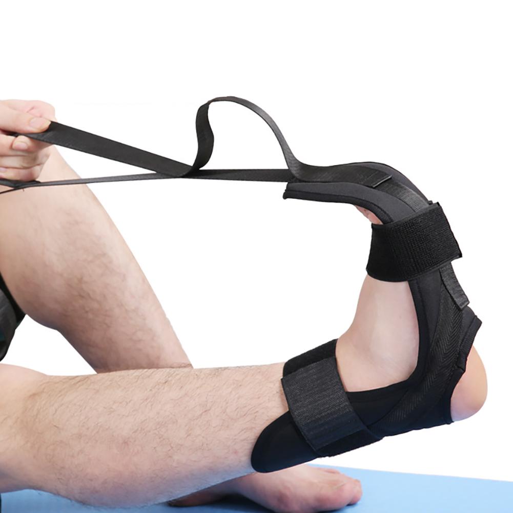 Cinto de alongamento de ligamento de yoga, cinta de reabilitação para hemiplegia, treinamento de perna, tornozelo, correção de articulações - O Retalho