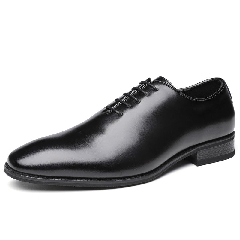 sapatos de couro polido à mão para homens - O Retalho