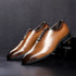 sapatos de couro polido à mão para homens - O Retalho
